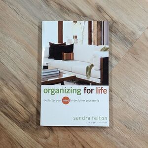 🔺️NWOT Organizing for Life by Sandra Felton Book